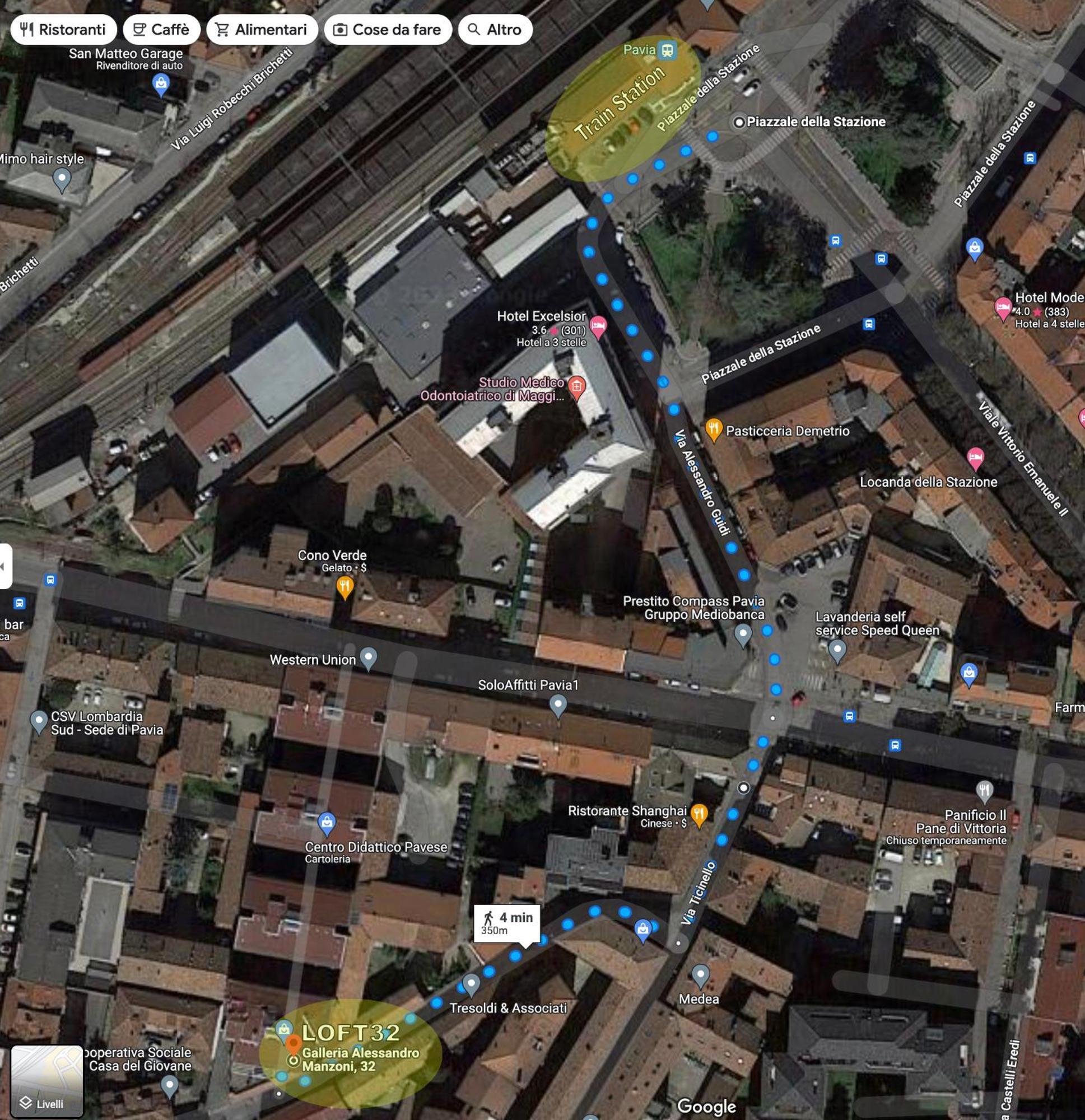 Loft32Pavia, Moderno Appartamento Di 60Mq In Zona Stazione ภายนอก รูปภาพ